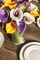 Calla Lily Purple Artificial Flowers 12Pcs Table Flower Decor Faux Calla Lilies Bouquet for Wedding Bride Shower Home Decoration, Purple